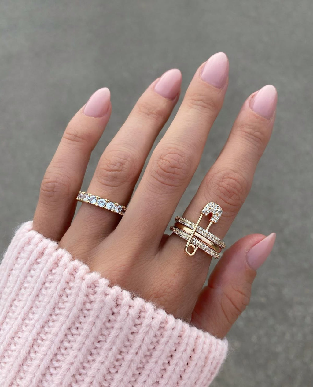 pin charm ring